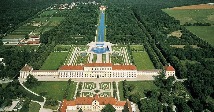 Bayerische Schlsserverwaltung | Schlossanlage Schleiheim | Schloss  Lustheim | Baugeschichte